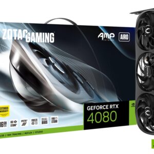 ZOTAC GAMING GeForce RTX 4080 16GB AMP Extreme AIRO Graphics Card - Nvidia Video Cards