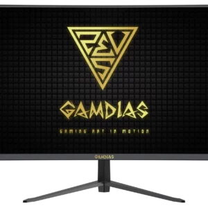 Gamdias Atlas HD24C 24" Curved 165HZ 5ms FREESync GSYNC Mode Compatible Monitor - Monitors
