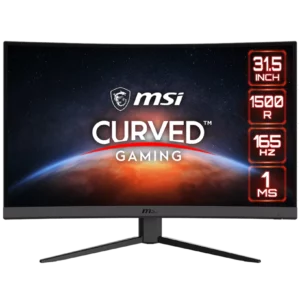 MSI Optix G32C4W 31.5" 1920x1080 FHD 165Hz 1ms FreeSync Premium Curved Gaming Monitor - Monitors