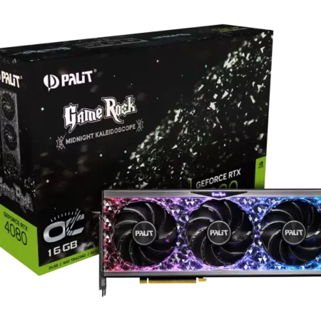 Palit GeForce RTX 4080 GameRock OC 16GB Graphics Card - Nvidia Video Cards