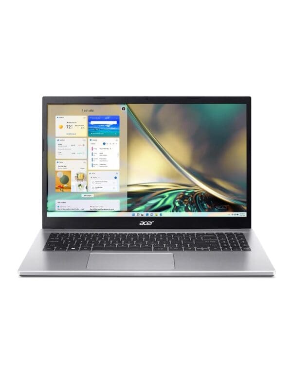 Acer A315-59-598K 15.6" FHD | Intel Core i5 1235U | 8GB | 512GB | Windows 11 | MS Office 2021 Pure Silver Essential Laptop with FREE Acer Bag - Acer/Predator