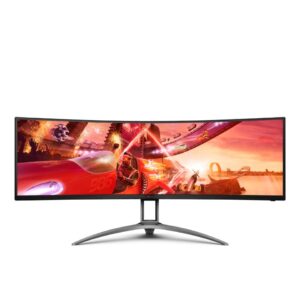 AOC AG493UCX2 49" 5120x1440 165Hz Curved Gaming Monitor - Monitors