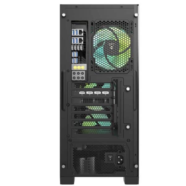 DarkFlash DK361 With 4pcs ARGB Fans Gaming Case - Chassis