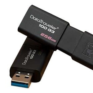 Kingston USB 3.0 DataTraveler DT100G3 256GB - Computer Accessories