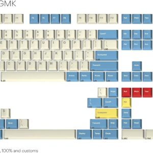 Drop + GMK Godspeed MiTo Custom Keycap Set Doubleshot Cherry Profile Cherry-MX Style Stems & Layouts: 60%, 65%, 75%, TKL, 100% Mechanical Keyboards Armstrong Kit - Computer Accessories