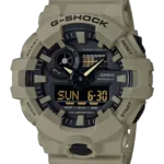 G-Shock GA-700UC Front Button Analog Digital Resin Tan Colorway Watch