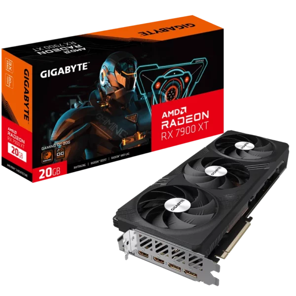 Gigabyte Radeon RX 7900 XT Gaming OC 20GB GDDR6 320Bit Graphics Card GV-R79XTGAMING OC-20GD - AMD Video Cards