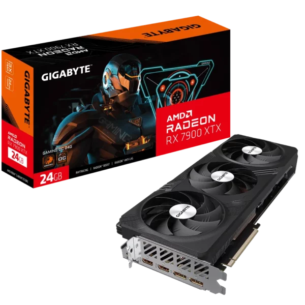 Gigabyte Radeon RX 7900 XTX Gaming OC 24GB GDDR6 384Bit Graphics Card GV-R79XTXGAMING OC-24GD - AMD Video Cards