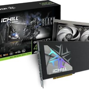 Inno3D GeForce RTX 4080 ICHILL BLACK 16GB GDDR6X 256-bit DP*3/HDMI 2.1 Graphics Card - Nvidia Video Cards