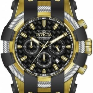 Invicta Bolt Analog Display Quartz Black Men Watch Model 23860 - Fashion