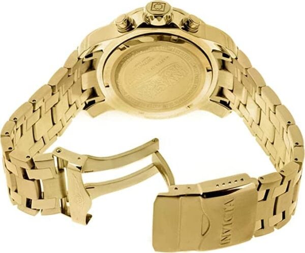 Invicta Pro Diver Collection Chronograph Gold-Plated Men Watch - Fashion