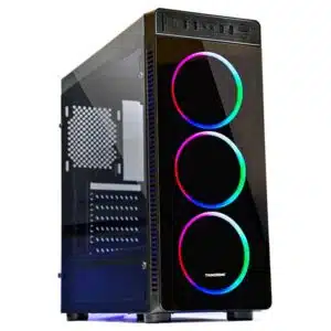 Trendsonic Mirror MI06A ATX Gaming PC Case - Chassis
