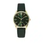 Nine West Strap Women Watch Green Leather NW/1994GPGN