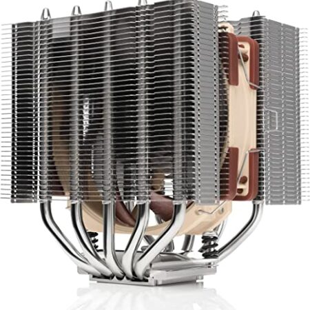 Noctua NH-D12L Low-Height Dual-Tower 120MM Brown CPU Air Cooler - Aircooling System