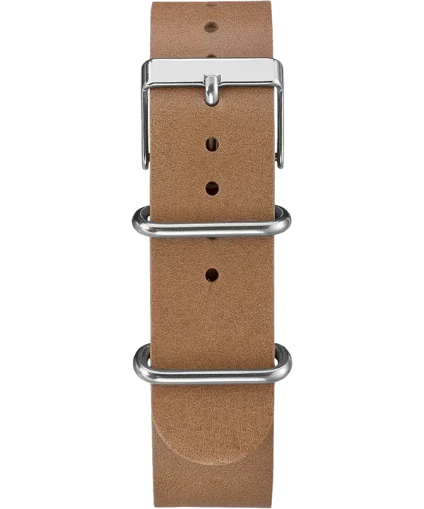 Timex Weekender Chronograph 40mm Leather Strap Tan/Cream Watch - Fashion