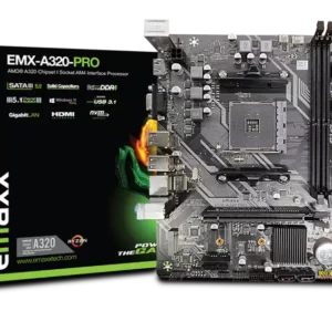 Emaxx A320M AM4 AMD Motherboard EMX-A320-PRO - AMD Motherboards