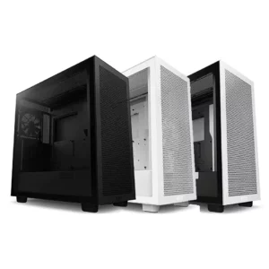 NZXT H7 Flow ATX Mid Tower PC Gaming Case Black | White/Black | White - Chassis