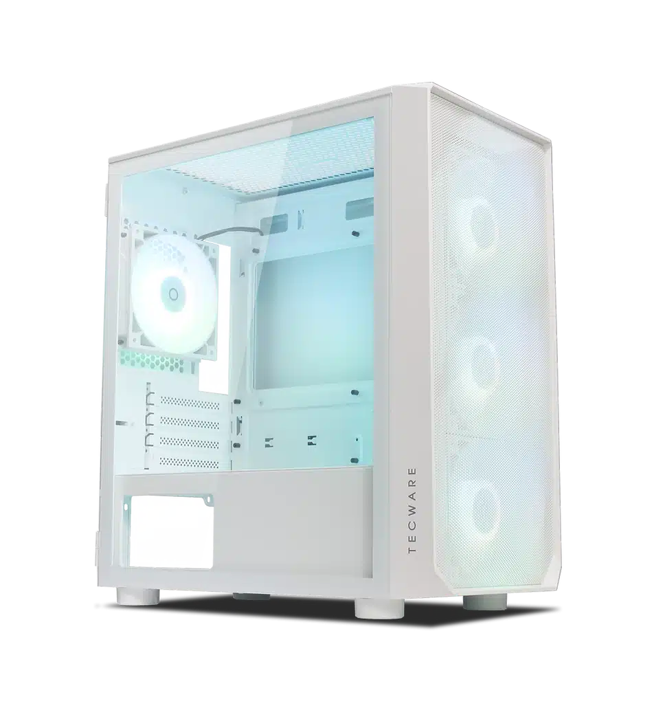 Tecware Forge M2 White - Gaming PC Entry Level specs 