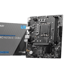 MSI PRO H610M-E DDR4 Intel Motherboard LGA 1700 - Intel Motherboards