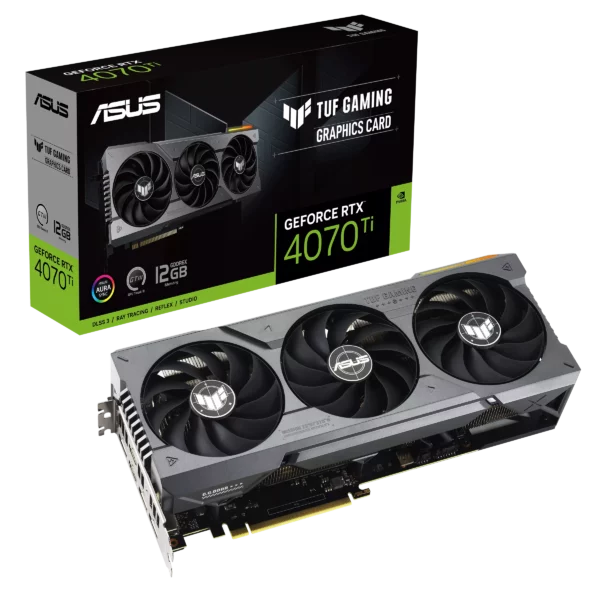 ASUS TUF Gaming GeForce RTX 4070 Ti 12GB GDDR6X Graphics Card - Nvidia Video Cards