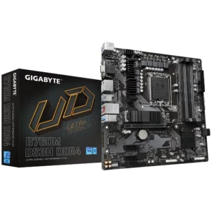 Gigabyte B760M-DS3H DDR4 LGA 1700 Intel Motherboard - Intel Motherboards