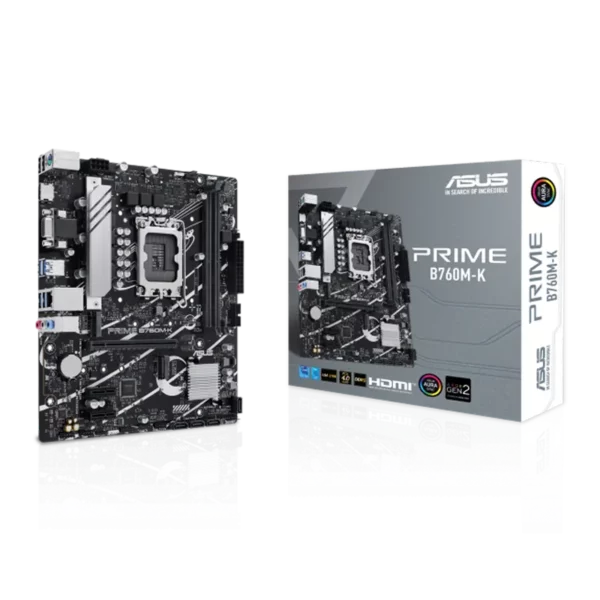 Asus PRIME B760M-K D4 LGA 1700 Intel Motherboard