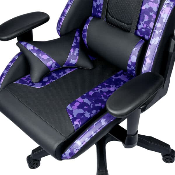 Cooler Master Caliber R1S Purple Camo Edition Gaming Chair - Furnitures