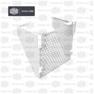 Cooler Master ATX Power Supply Bracket for NR200 and NR200P White UNLOCK THE ATX POWER - The NR200(P) MasterAccessory bracket enables the installation of an ATX-sized power supply unit (PSU) in Cooler Master's most iconic SFF / mini-ITX case; Supports ATX PSUs up to 160mm in length and GPUs up to 240mm in length MODULAR MOUNTING OPTIONS - There are two possible mounting positions (high & low) in order to accommodate a broad array of builds, hardware configurations, and case fan orientations UNRESTRICTED AIRFLOW - Perforations in the bracket support both passive & actively-cooled power units (independent of intake fan orientation or front/back facing) EASY TO INSTALL - Simply mount an ATX Power Supply onto the bracket and remove the front panel before securing the bracket to the case frame with the included screws EASY ACCESS - Both the power plug and the On/Off button on the PSU can be easily accessed by removing the top case panel