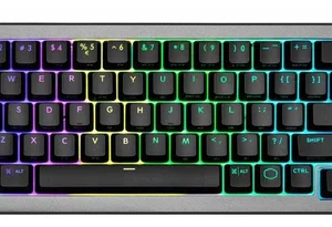 Cooler Master CK721 Gaming Keyboard Blue Linear Switch Silver<ul>
 	<li>Reliable Mechanical Switches: Dominate in any type of game with mechanical switches good for 50 million keystrokes. All the responsiveness, accuracy, and tactile satisfaction you can handle.</li>
 	<li>Hybrid Wireless Technology: Choose between wired Type-C connectivity or your choice of wireless: 2.4 GHz for nearly lag-free input or Bluetooth 5.1 for easy, convenient connectivity.</li>
 	<li>Universal Compatibility: Compatible with virtually every modern OS and platform: Windows 8 and above, Mac OS X, iOS and Android - and easily soft-switch between all devices with a simple keypress.</li>
 	<li>3-way Customizable Dial: The precision dial gives you the tactile controls of a turn or a press, customizable via software.</li>
 	<li>Portable 65% Layout & Soft Wrist Rest: Low-friction cloth to keep you comfortable during long gaming sessions along with compact layout and design, perfect for on-the-go use with mobile devices and laptops.</li>
</ul>