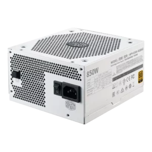 Cooler Master V850 Gold V2 Full Modular 80+ White Edition Power Supply<div class="product__titles">
<h1 class="product__title">V850 GOLD-V2 WHITE EDITION</h1>
<h2 class="product__subtitle" data-text="SEMI-FANLESS FULL-MODULAR 80 PLUS GOLD POWER SUPPLY">SEMI-FANLESS FULL-MODULAR 80 PLUS GOLD POWER SUPPLY</h2>
</div>
<div class="product__summary">

80 Plus Gold Certified
Half-bridge LLC Resonant Converter And DC-DC Technology
Silent 135mm FDB Fan
40% Semi-fanless Mode With Hybrid Switch
16AWG PCIE Cables

</div>
