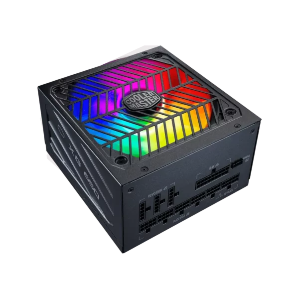 Cooler Master XG650 Plus 650W Platinum Full Modular 80+ ARGB with Digital Options Power Supply
 	In-House Platform Design: This is Cooler Master's first in-house designed PSU platform, built for high-end performance with reduced temperature requirements.
 	ARGB Fans with Digital Side Panel: The XG Plus Platinum ARGB fan with digital display panel can monitor real time performance data, showing fan speed, temperature, power load, and customized ARGB lighting.
 	80 PLUS Platinum Certified: This certification guarantees a minimum typical efficiency of 92% under normal operating conditions.
 	Quiet 135mm Fan: The fluid dynamic fan bearing creates less friction, making it great for low RPM operations while delivering quiet cooling performance.
 	10 Years Warranty : 10-year warranty for core operating products, 3-year warranty for ARGB LED. This unit comes with a standard limited manufacturing warranty from the date of purchase.
 	Smart Thermal Control Mode : The fan will remain inactive until the unit has reached 50% load, delivering silent operation during normal use.