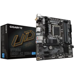 Gigabyte B760M-DS3H AX DDR4 LGA 1700 Intel Motherboard - Intel Motherboards