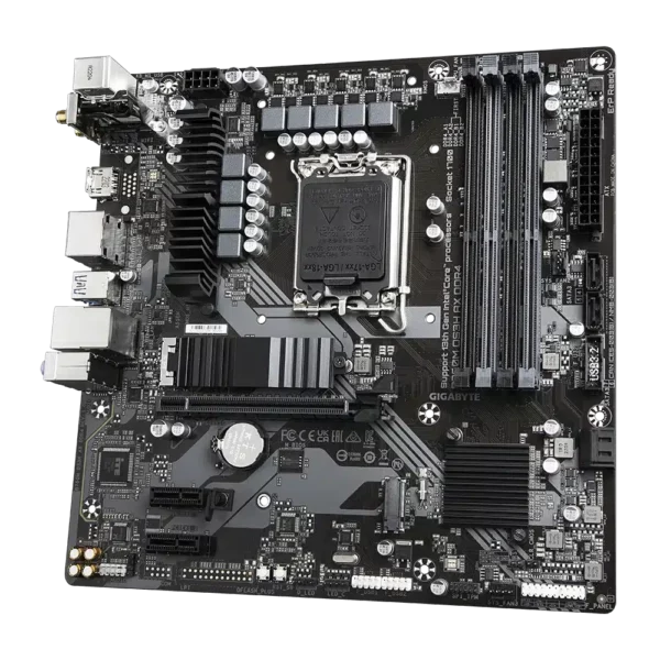 Gigabyte B760M-DS3H AX DDR4 LGA 1700 Intel Motherboard - Intel Motherboards