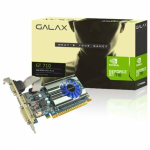 Galax Geforce GT 710 2GB 2GB DDR3 64-bit HDMI/DVI-D/VGA - Nvidia Video Cards