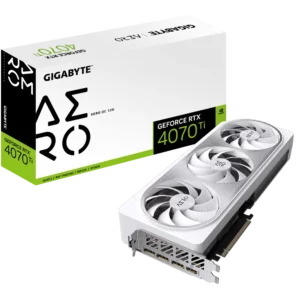 Gigabyte GeForce RTX 4070 TI Aero OC 12GB GDDR6X 192 Bit Graphics Card - Nvidia Video Cards