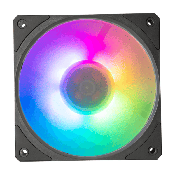 Cooler Master Mobius 120P ARGB Square Frame Fan - Cooling Systems