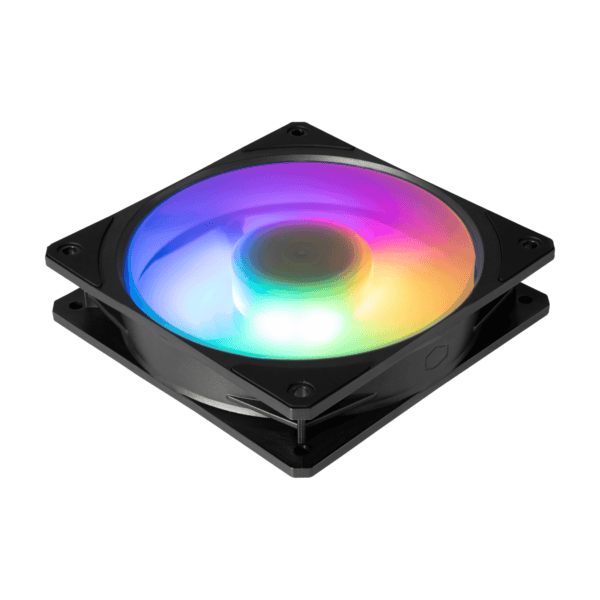 Cooler Master Mobius 120P ARGB Square Frame Fan - Cooling Systems