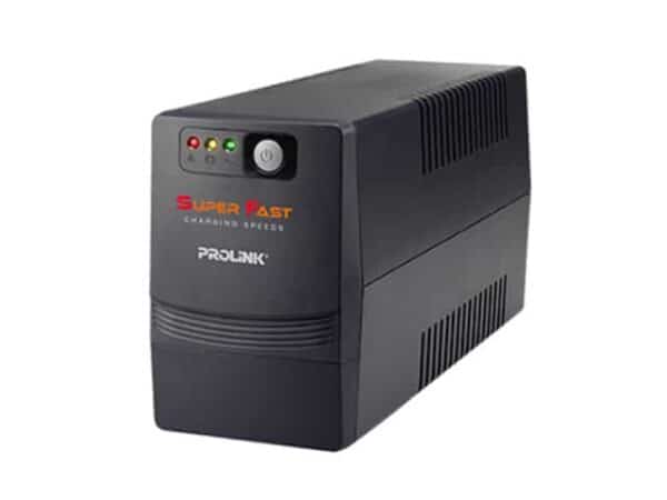 PROLINK PRO1201SFC 1200VA/ 720Watts,  4- Universal Socket Super-Fast Charging Line Interactive UPS with built-in AVR Uninterruptible Power Supply - Power Sources