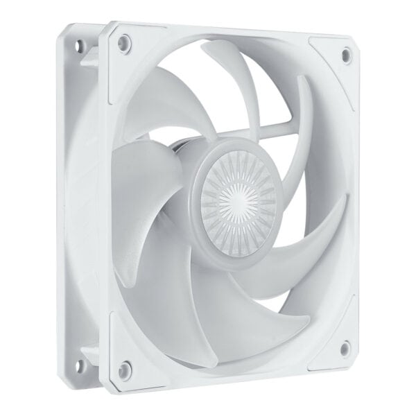 Cooler Master Sickleflow 120 ARGB Square Frame Fan White - Cooling Systems