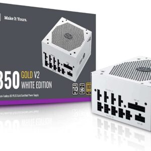 Cooler Master V850 Gold V2 Full Modular 80+ White Edition Power Supply - Power Sources