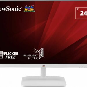 ViewSonic VA2430-H-W-6 24” VA Full HD White Essential Monitor - Monitors
