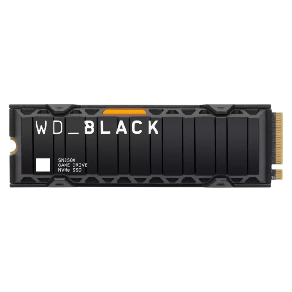 Western Digital  WD Black SN850X NVMe 1TB | 2TB PCIe Gen 4 w/ Heatsink Internal Gaming SSD Solid State Drive - Solid State Drives