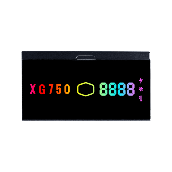 Cooler Master XG750 Plus 750W Platinum Full Modular 80+ ARGB with Digital Options Power Supply - Power Sources