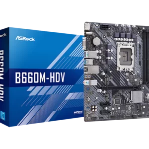 Asrock B660M-HDV LGA 1700 Intel Motherboard - Intel Motherboards