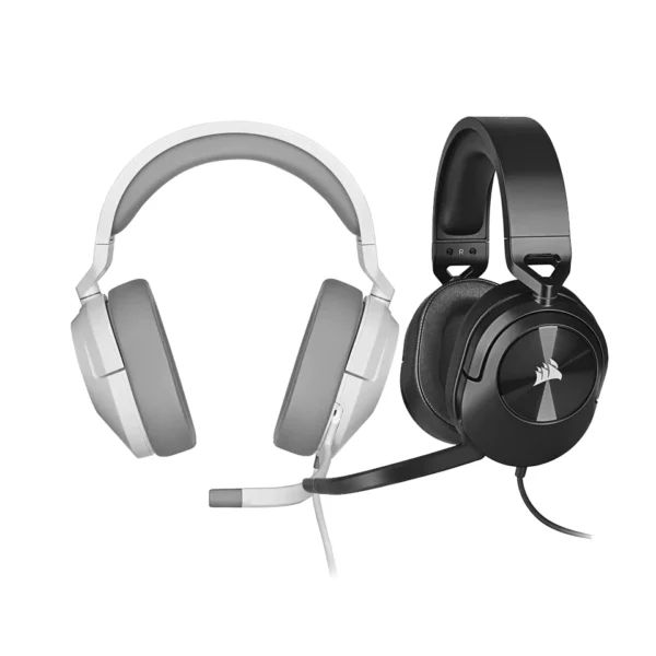 Corsair HS55 Stereo Wired Gaming Headset Black | White - Computer Accessories