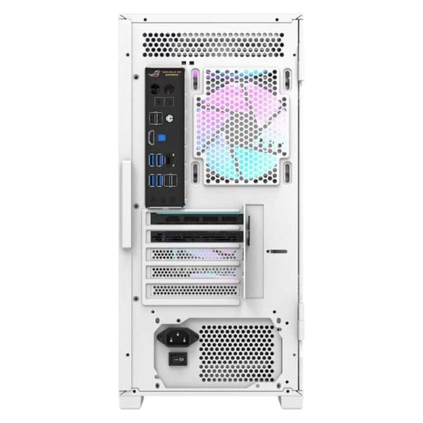 Darkflash DK415M mATX PC Case Black | White Gaming Chassis - Chassis
