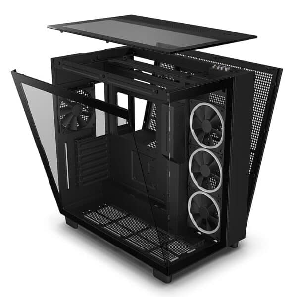 NZXT H9 Elite Dual-Chamber Mid-Tower Airflow Case Black | White - Chassis