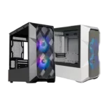 Cooler Master MasterBox TD300 Mesh Mini Tower Case Black | White