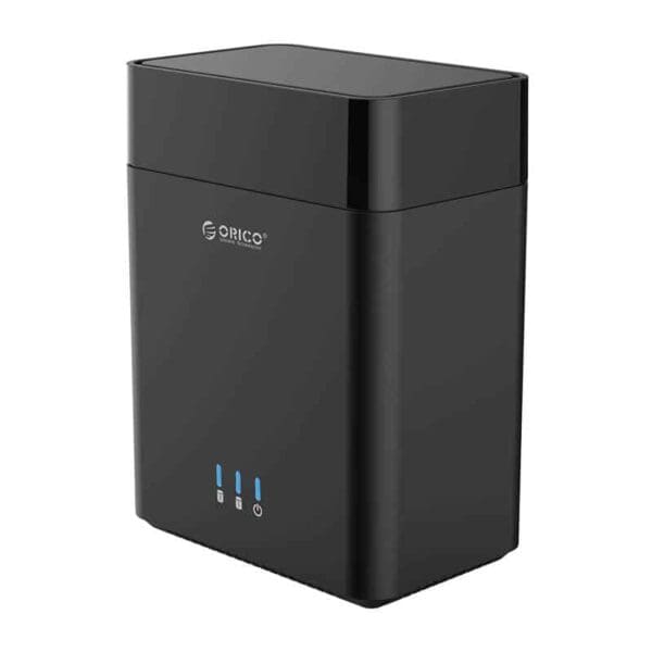 Orico 3.5 inch 2 Bay Magnetic-type USB3.0 Hard Drive Enclosure DS200U3-US-BK-BP - Computer Accessories