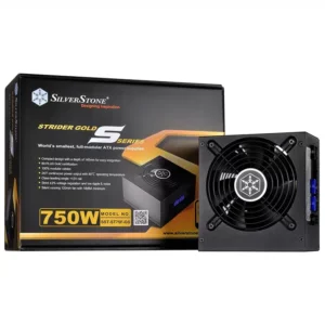 Silverstone Strider Gold S 750W 80+ Gold 12v Fully Modular Power Supply  SST-ST75F-GS-V3 - Power Sources